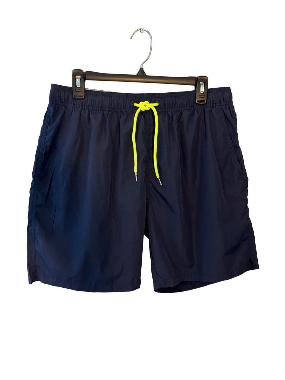 YNIMIOAOX navy blue swim trunks with front and back pockets - 36